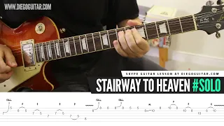 Stairway to Heaven Led Zeppelin Solo Cover | Guitar Tab | Lesson | Tutorial