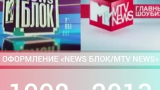 Все заставки «News блок/MTV News» (MTV Россия, 1998 - 2013)