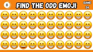 Find The ODD Emoji Out | Emoji Quiz | Easy, Medium, Hard