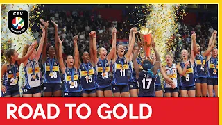 Italy 🇮🇹 Road to Gold I #EuroVolleyW