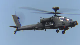 Army Apaches -- Salisbury Plain Training Area