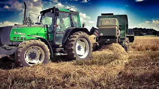 Mokre żniwa 2020 John Deere 1075  & Valmet8000