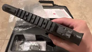 Part 1 Ruger Mark 4 Tactical 22 LR unboxing, first shots and upgrades