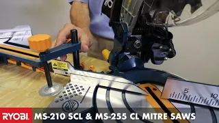 The RYOBI MS-210 SCL and MS-255 CL