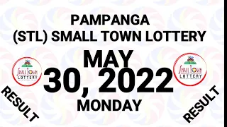 STL Pampanga May 30 2022 (Monday) 1st/2nd/3rd Draw Result | SunCove STL