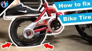 How to fix a kids bike flat tire? A quick repair guide | Dad Basic EP. 002 | Daddicated