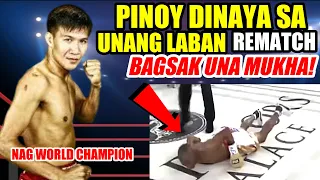 PINOY NA DINAYA! REMATCH KALABAN KINARMA BAGSAK UNA MUKHA SA ROUND 1