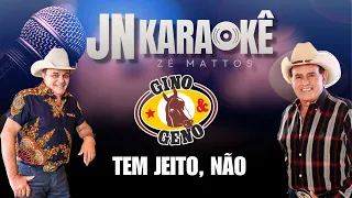 TEM JEITO , NÃO GINO & GENO JN KARAOKE