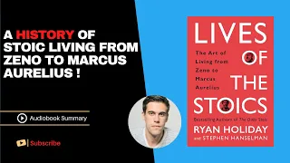 LIVES OF THE STOICS by Ryan Holiday | Full Audiobook Summary