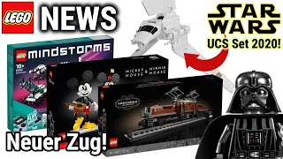 LEGO stellt Züge für Erwachsene her!! | großes Star Wars 2020 UCS Set! | Disney Großfigur.. | NEWS!