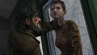 The Walking Dead Game Season 2 - Kenny and Jane Fight(Shooting Kenny)