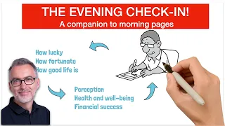 Boost your morning pages with the evening check-in!