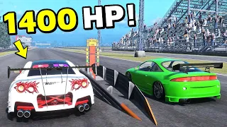 Joined a Drag Race with R35 GTR! - CarX Drift Racing Online