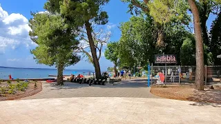 Croatia 2022.  Crikvenica - piesková pláž. 29.6.2022