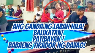 Ang ganda ng laban nila,Balikatan!patibayan!Babaeng tirador ng Davao! 26 October 2023