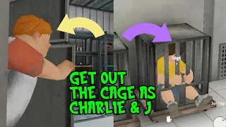 All Ways To Get Out The Cage Play As Charlie And J In Ice Scream 6
