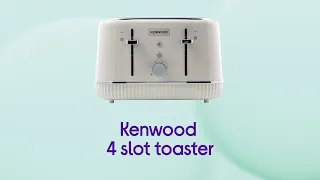 Kenwood Elegancy TFP10.A0CR 4-Slice Toaster - Cream - Product Overview