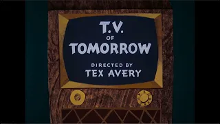 Tv of Tomorrow from Yesterday