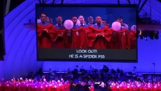 140913 - Gay Men's Chorus of Los Angeles - Spider Pig @ The Simpsons Take the Hollywood Bowl ~