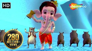 Popular Songs For Kids | Naache Dhin Dhin Full Song in Hindi – Bal Ganesh | Shemaroo Kids Hindi