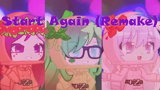 GLITCH WARNING⚠ Start Again Meme | Remake | Gacha Life 2 x Among Us | AU