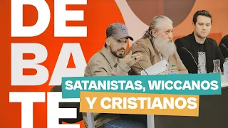 🔥 DEBATE: SATANISTAS, WICCANOS Y CRISTIANOS | Transcendencia, Dios, moralidad... (Resumen)