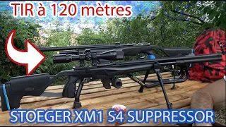 STOEGER XM1 S4 SUPPRESSOR, tir à 120 mètres avec 20 Joules