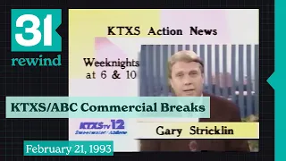 KTXS/ABC Commercial Breaks, 2/21/1993