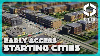 Starting my FIRST CITY in Cities 2! Early Access Cities Skylines 2 Gameplay