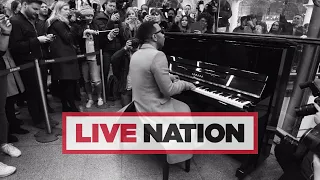 John Legend's Surprise Performance At St Pancras International! | Live Nation UK