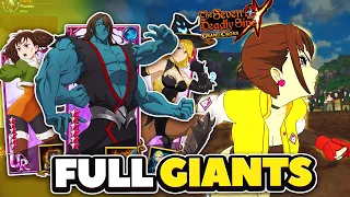 FIRST FULL META GIANT TEAM ACTUALLY WORKS IN PVP! | Seven Deadly Sins: Grand Cross