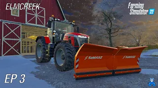 ZIMA NA KMETIJI IN PRODAJA VRTNIN! | Farming Simulator 22 - Elmcreek | Epizoda 3
