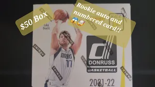 2021-22 Donruss Basketball Asia TMall Box x2. Amazing value! Rookie auto and parallel in one pack! 🔥