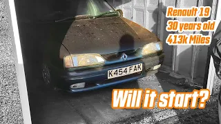 413k Mile Renault 19 - Will it start?