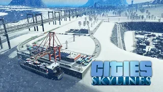 Сities Skylines - Грузовой узел для карьера! #34