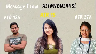 Advice from AIIMSONIANS! 🌟 Must Watch before INICET! 🎯 All the Best! Their Take on PYQs, GT & more!📈