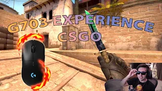 THE LOGITECH G703 CSGO EXPERIENCE!