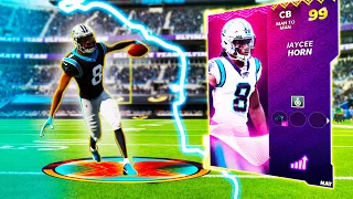 99 JAYCEE HORN IS SHUTDOWN! Panthers Theme Team - Madden 22