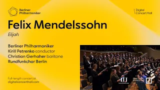 Mendelssohn: Elijah / Gerhaher · Petrenko · Rundfunkchor Berlin · Berliner Philharmoniker