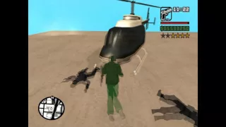 GTA SA - Police Maverick stealing