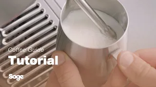 The Barista Pro™ | How to manually texture milk just like a barista | Sage Appliances UK