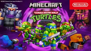 Minecraft - Teenage Mutant Ninja Turtles - DLC Trailer - Nintendo Switch