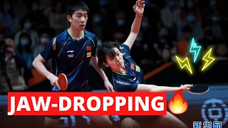 [High Energy Ahead] Ma Te Liu Fei | WTT Chinese Trials and Olympic Stimulation 马特/刘斐 best point世界 卓球