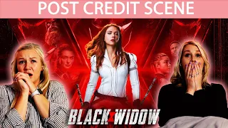 POST CREDIT SCENE - BLACK WIDOW | FIRST TIME WATCHING | REACTION