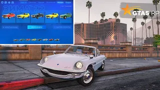 ВЫБИЛ ТАЧКУ ИЗ ЗИМНЕГО ПРОПУСКА 2022 В ГТА 5 РП! ЭКСКЛЮЗИВНАЯ МАЗДА В GTA 5 RP! (ЗИМА 2022 УРОВНИ)