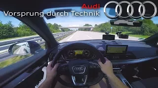 2018 Audi Q5 TFSI | TOP SPEED on German Autobahn✔