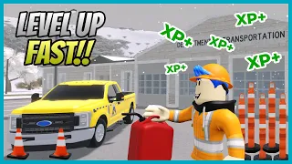 Fastest Way To GAIN XP In ERLC DOT Team | Emergency Response Liberty County Roblox Roleplay