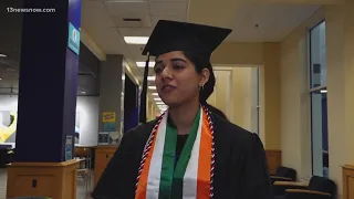 VWU student graduates after starting in India during the COVID-19 pandemic