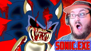 Sonic.exe Trilogy (Parts 1,2, and 3) Sonic the Hedgehog Horror Animation REACTION!!!