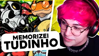 SCOTTONAUTA REAGINDO A: TODOS OS ALIENS DO BEN 10 DISPONÍVEIS NO OMNITRIX!